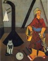 Die Frau des Bauern Joan Miró